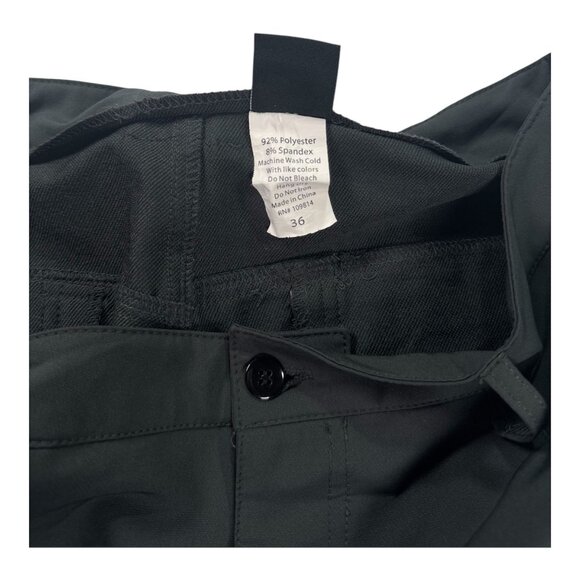 Canari Mens Black Cycling Shorts 36 Waist Polyester & Spandex Adjustable Waistba - Picture 4 of 7